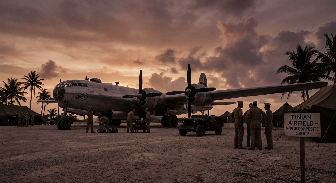 Remote-gunned Superfortress in strategic mission profile
