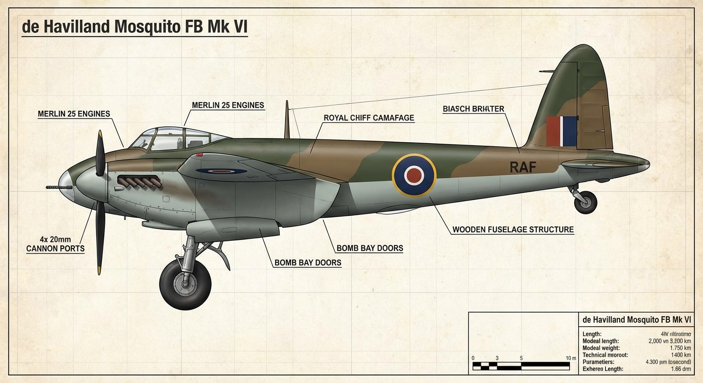 Mosquito profile view