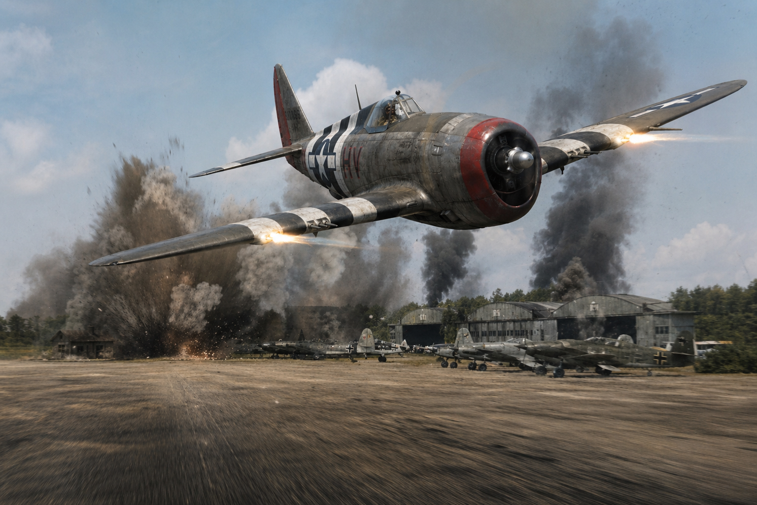 P-47D Thunderbolt Hun Hunter XVI