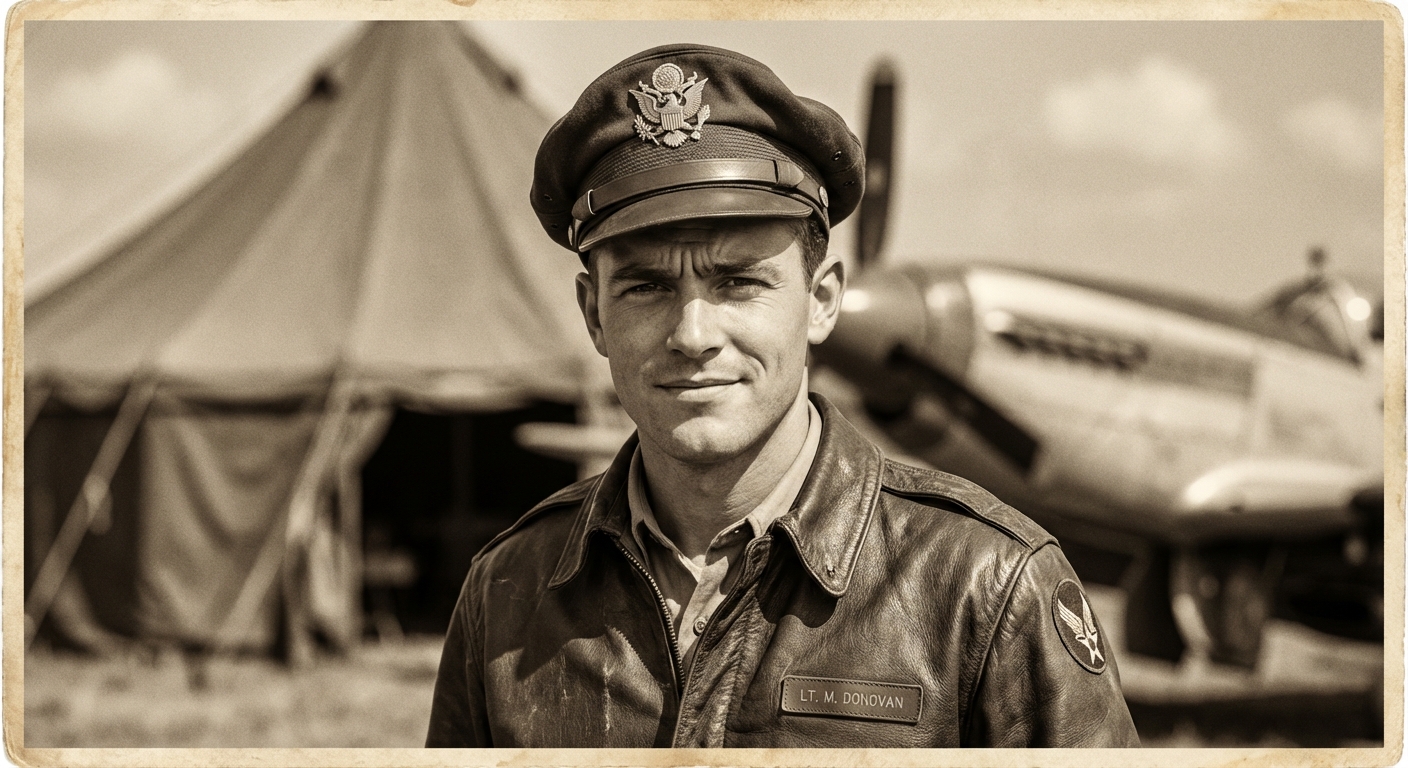 Captain Chuck Yeager portrait
