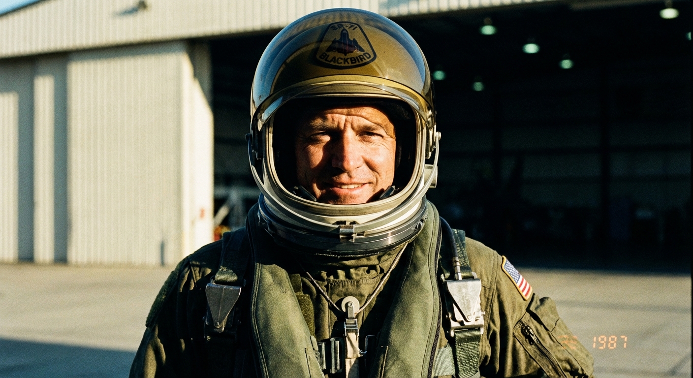 Major Brian Shul portrait