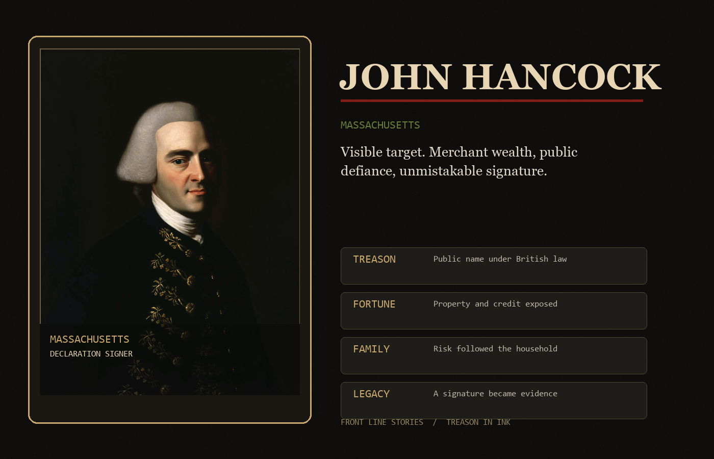 John Hancock profile