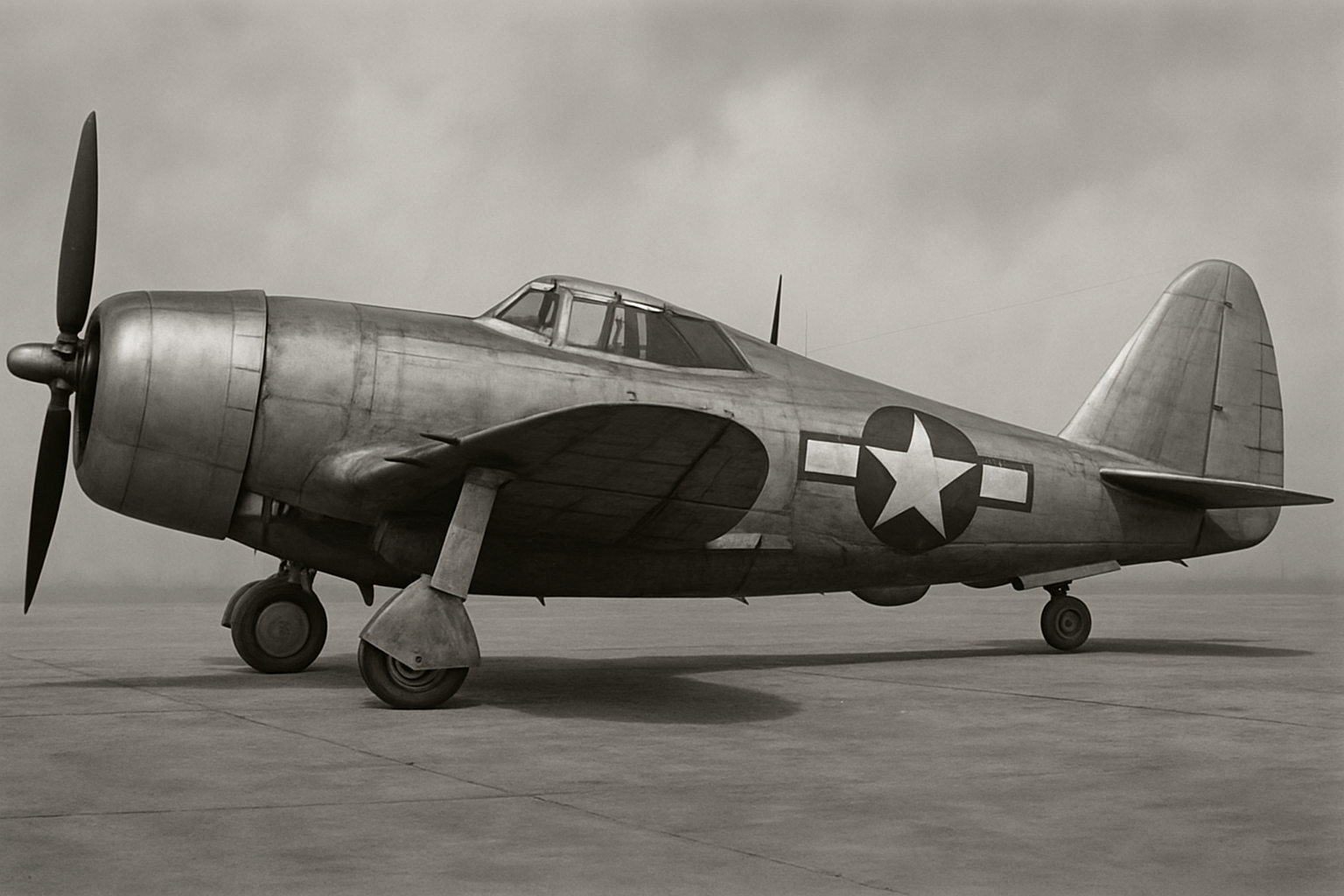 P-47 side profile