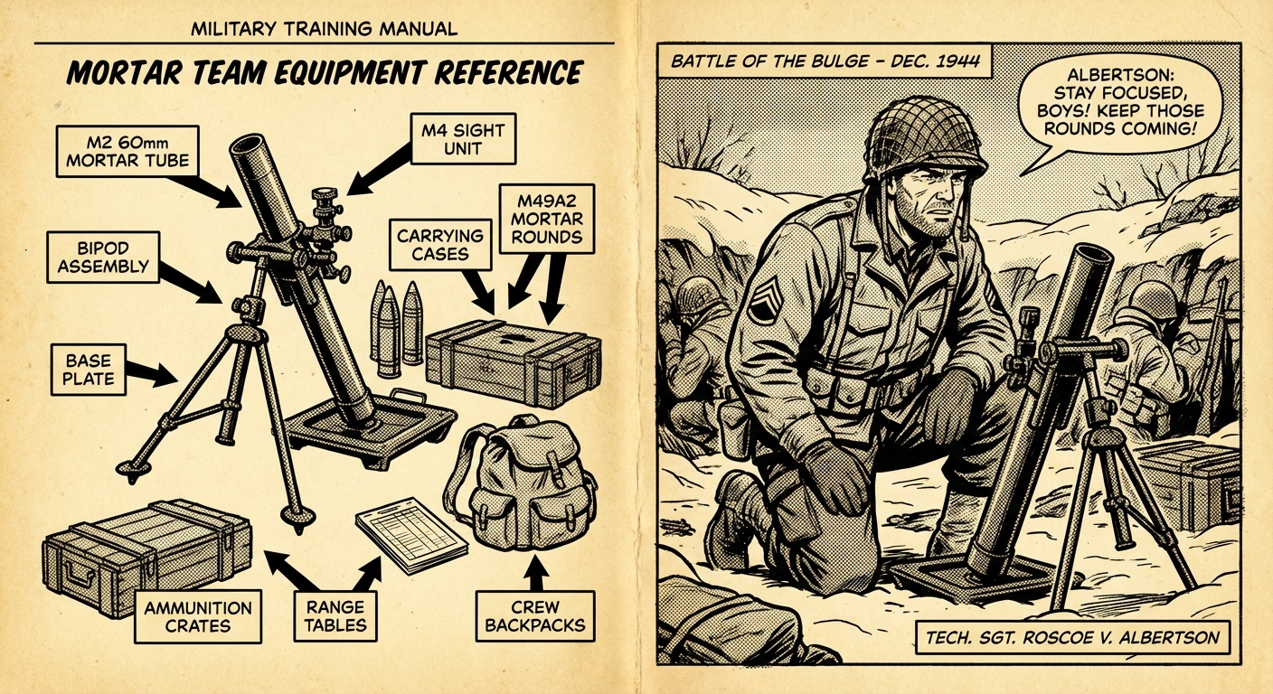 U.S. Mortar Team — Equipment Reference