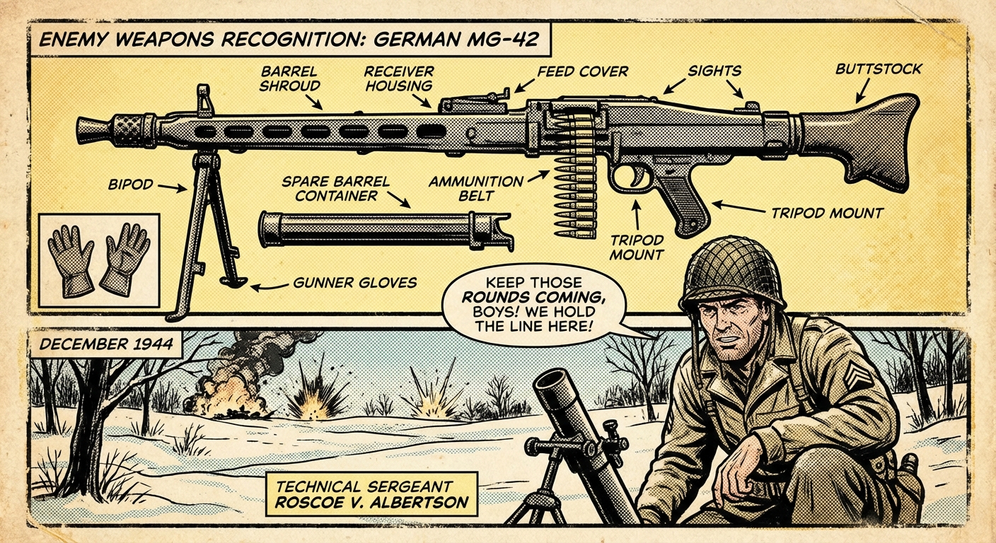 MG 42 Machine Gun — Equipment Reference