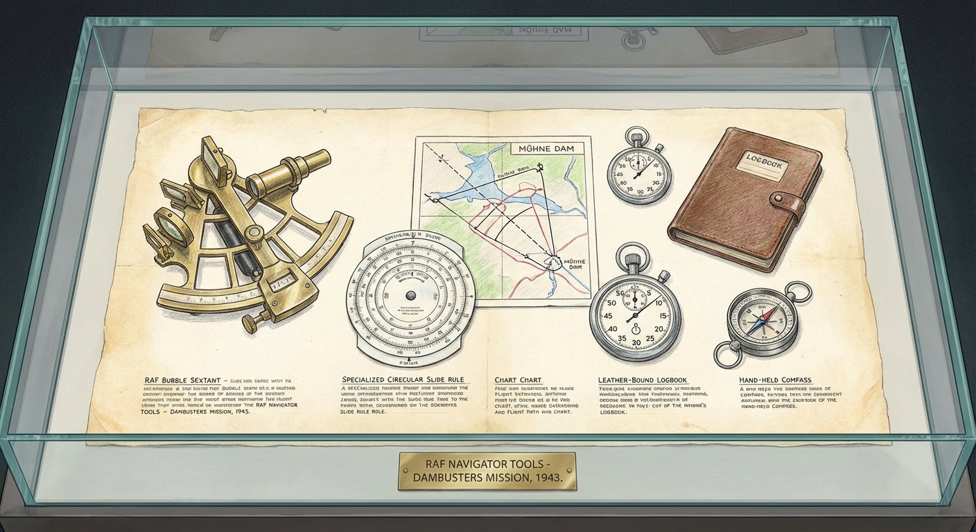 Navigation tools and triangular sight