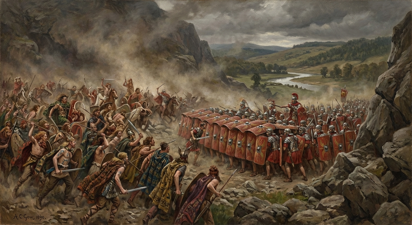 The final battle in the valley