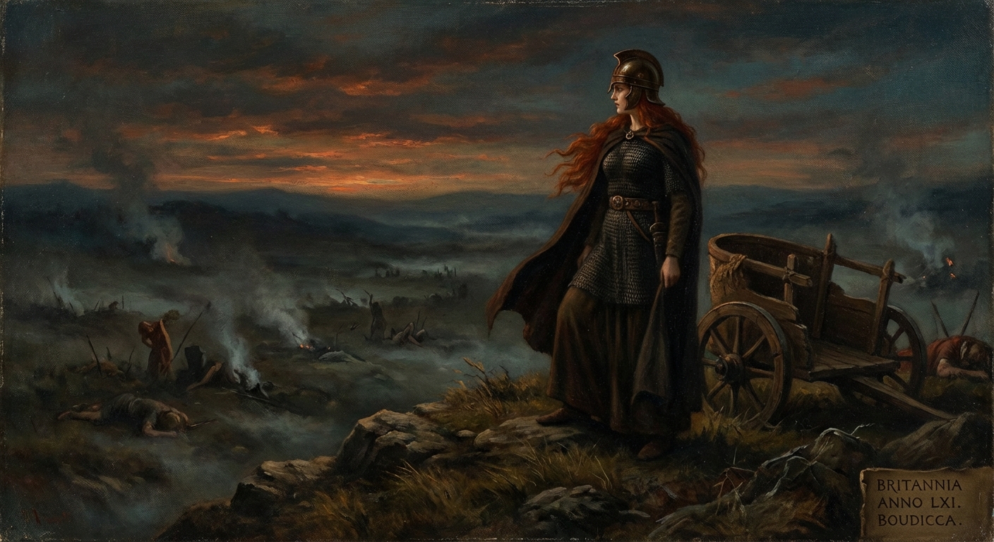 Boudicca statue in London