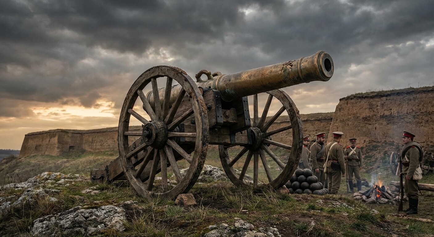 Russian 12-Pounder Field Cannon