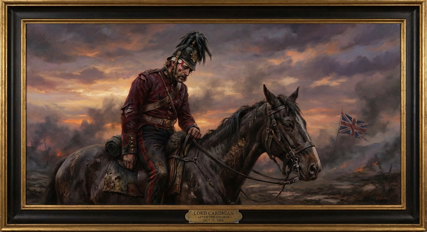 The Balaclava valley today - the same ground where the charge happened