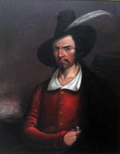 Portrait of Jean Lafitte (public domain, via Wikimedia Commons)
