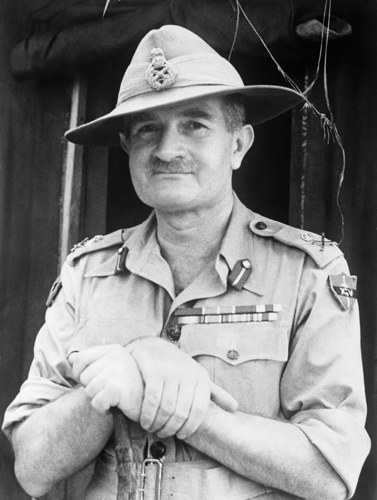 Portrait of William Slim (public domain, via Wikimedia Commons)