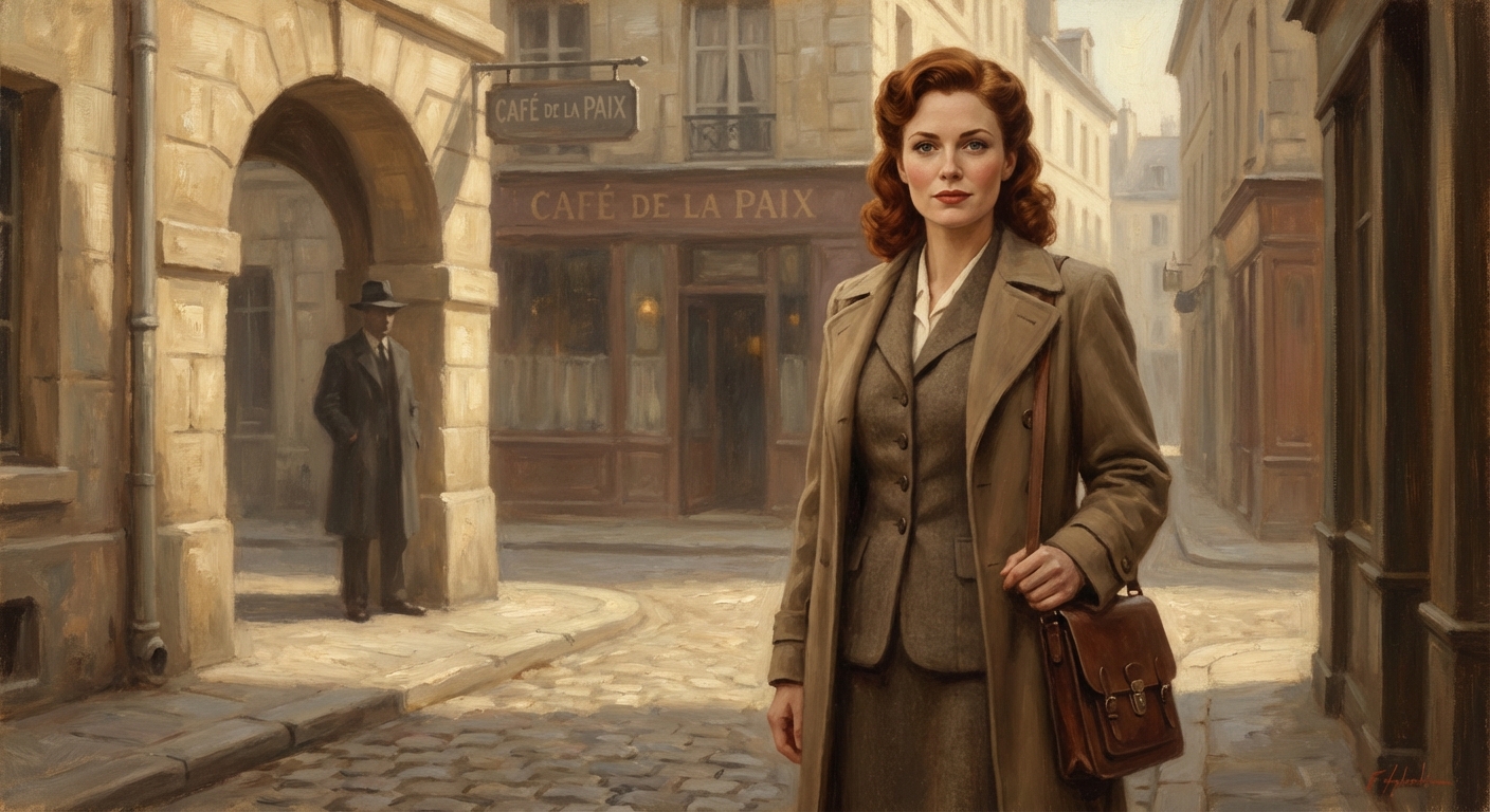 Virginia Hall in 1940s France