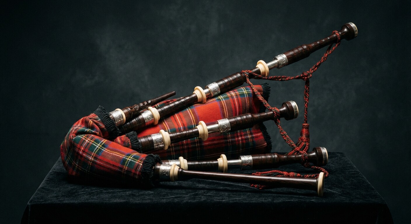 Scottish Great Highland Bagpipes