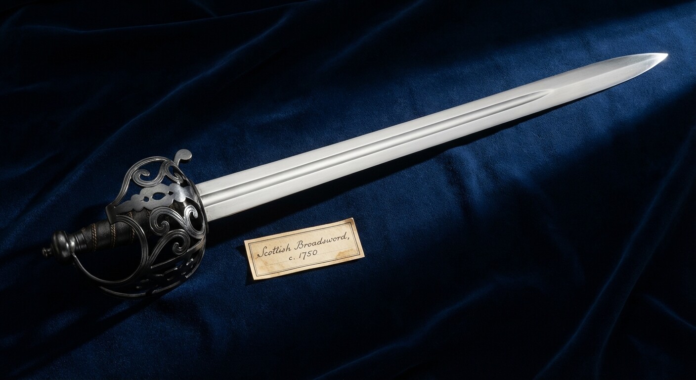 Scottish Basket-Hilt Broadsword