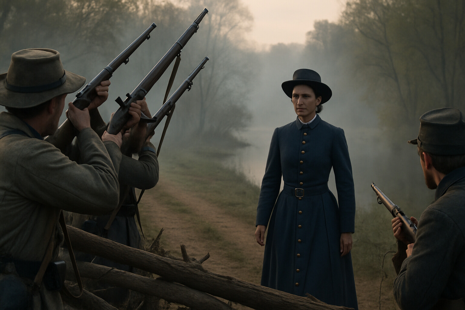 Walker’s work near the lines carried the risk of capture as well as medical service.