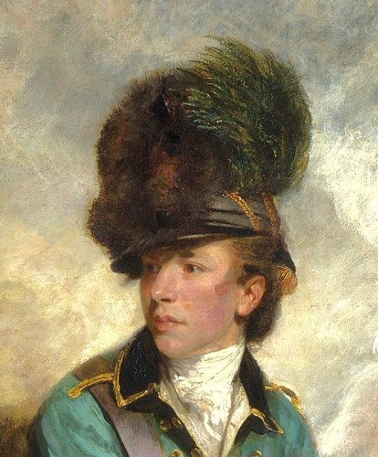 Portrait of Banastre Tarleton (public domain, via Wikimedia Commons)