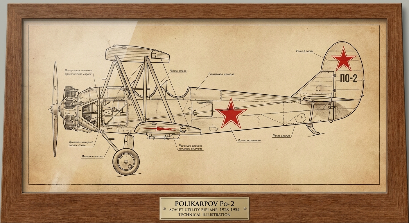 Polikarpov Po-2 biplane