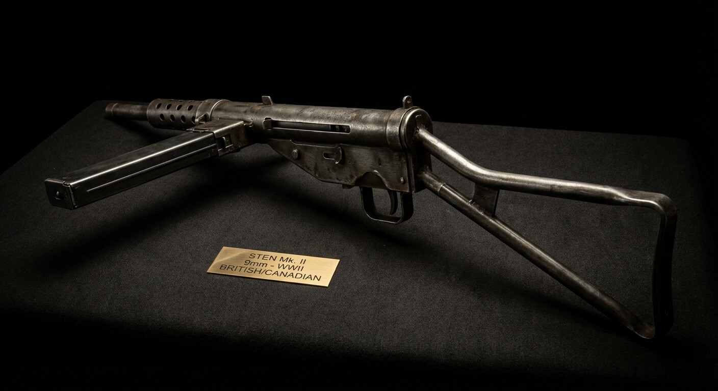Sten Mk.II Submachine Gun