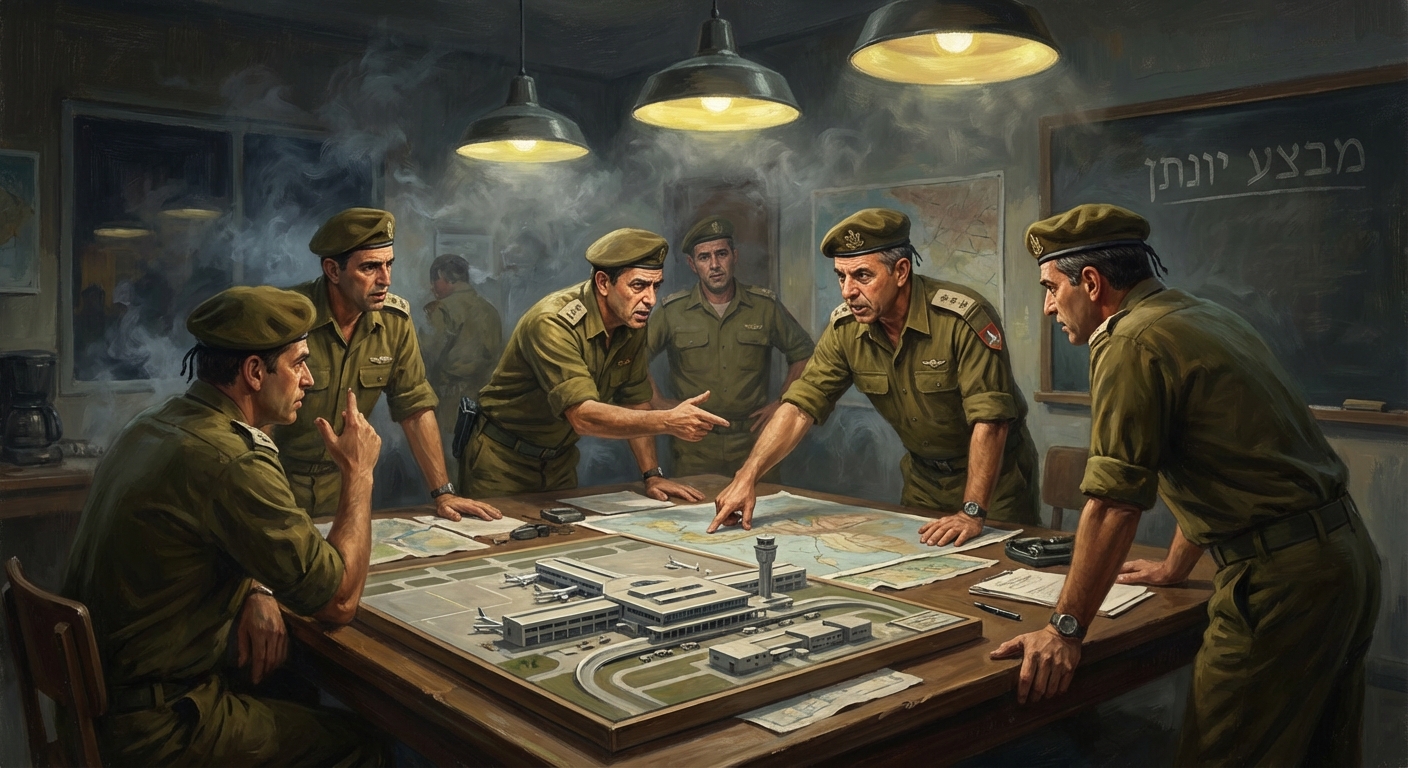 Hostages held in old Entebbe terminal