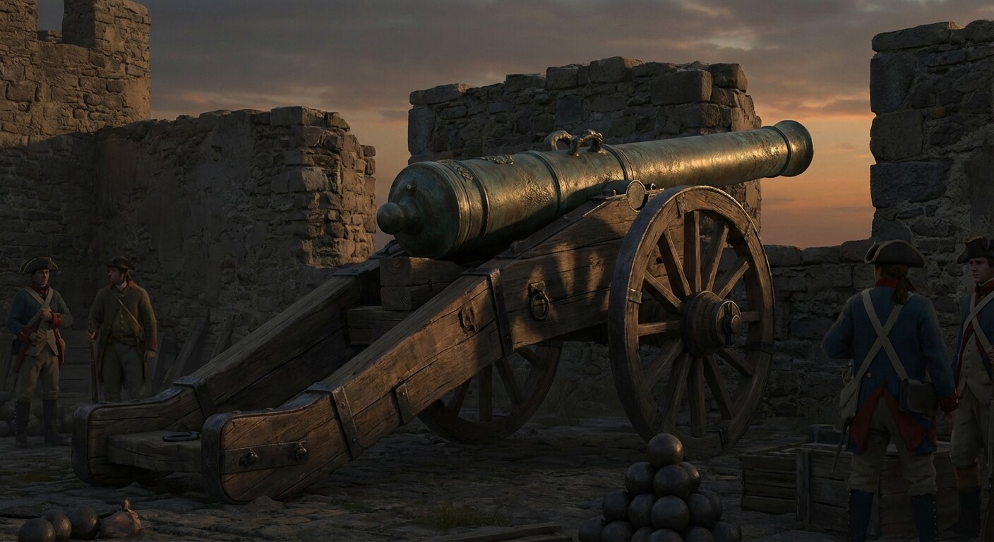 18-Pounder Siege Cannon