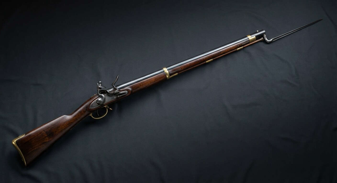 Brown Bess Musket - Mexican Army