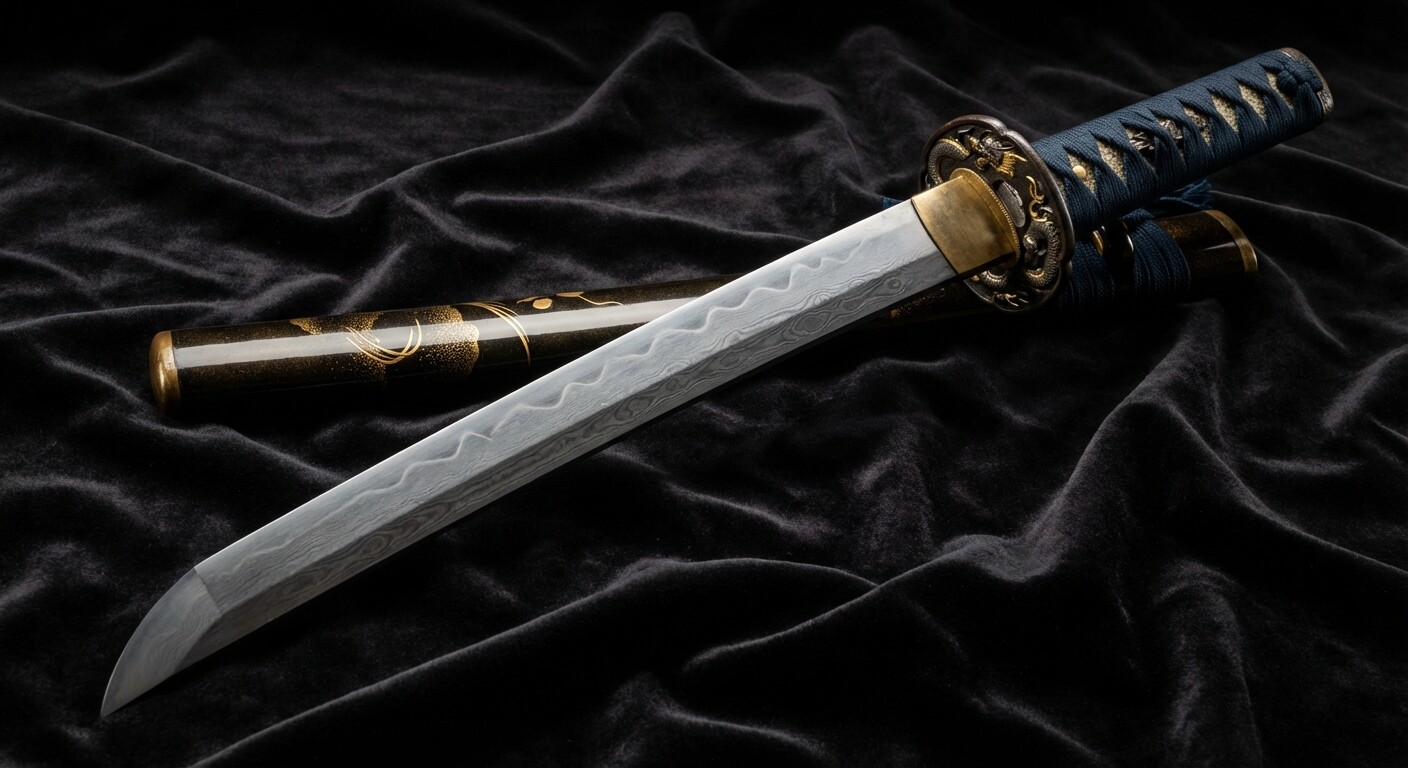 Japanese Wakizashi short sword