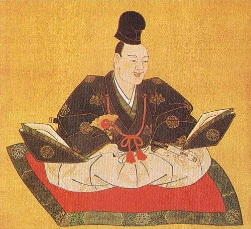 Portrait of Minamoto no Yoshinaka (public domain, via Wikimedia Commons)