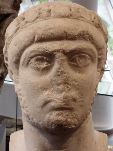 Portrait of Gratian (public domain, via Wikimedia Commons)