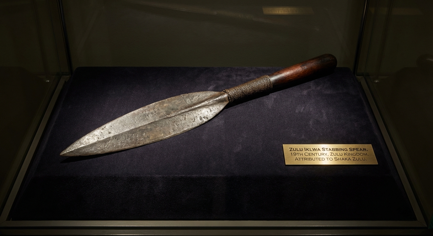 Zulu Iklwa Stabbing Spear