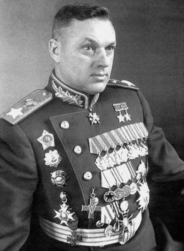 Portrait of Konstantin Konstantinovich Rokossovsky (public domain, via Wikimedia Commons)