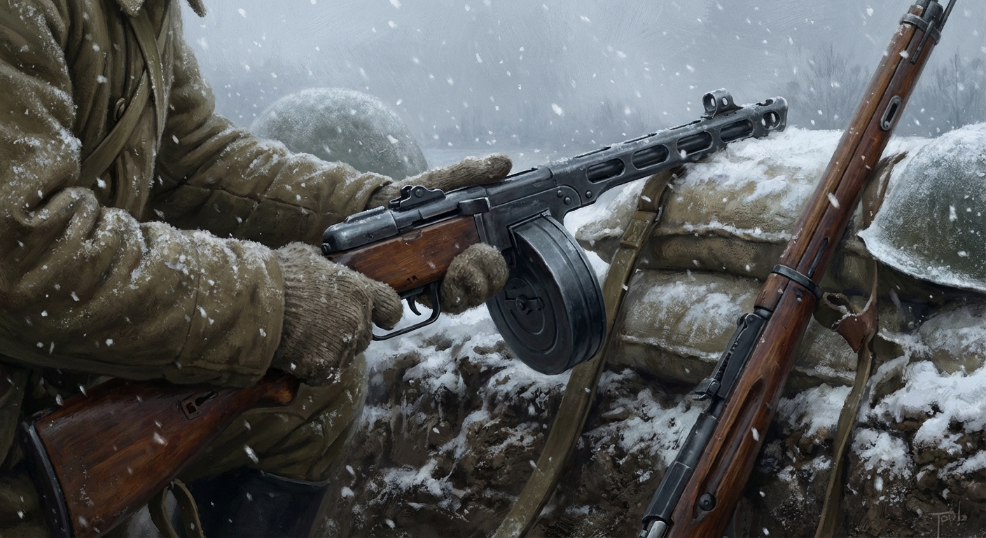 PPSh-41 reload detail